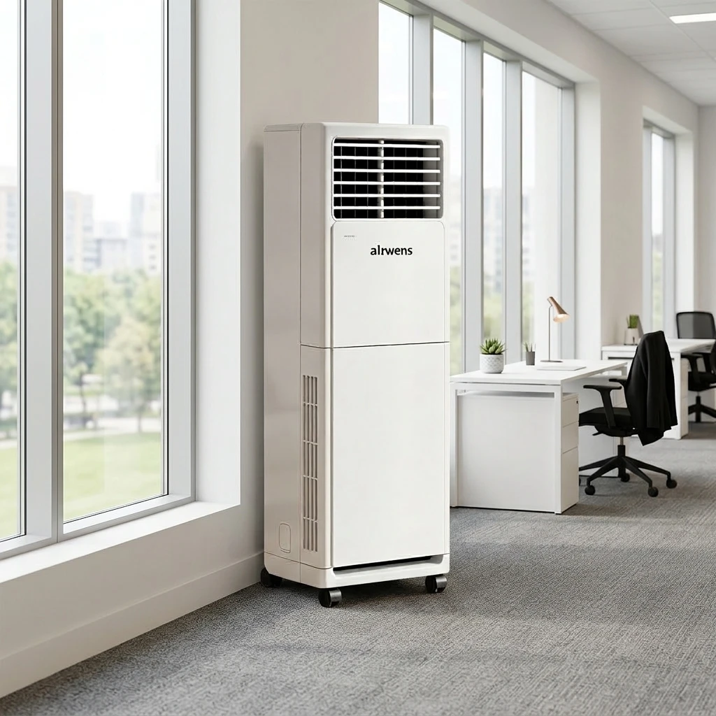 Powerful Energy Efficient Floor Standing Air Conditioner Cooling Heating Large Room Office