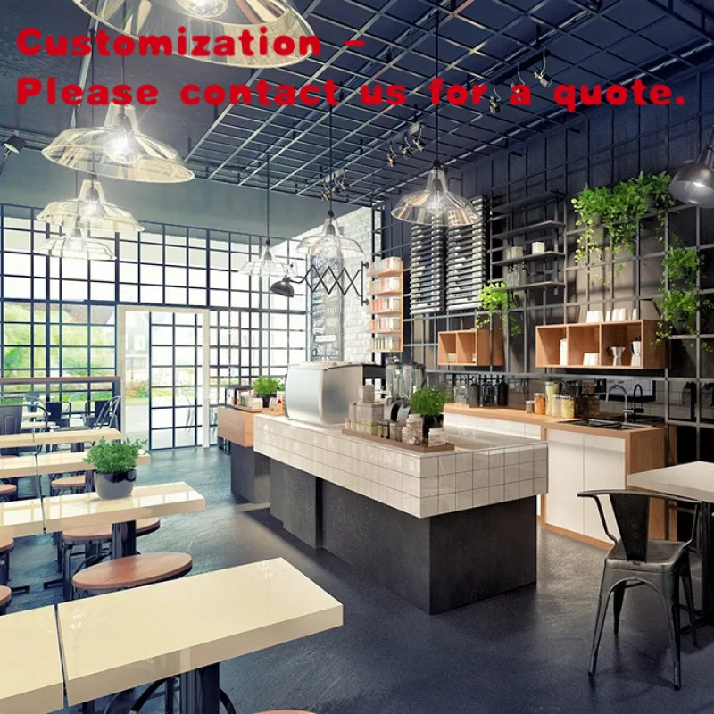 

custom.Custom Modern Coffee Shop Interior Design Decoration Coffee Shop Tables and Chairs Furniture Marble Coffee Shop Counters
