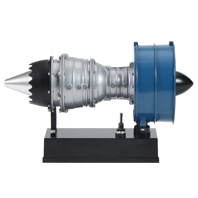 C919 TECHING Flugzeug Turbofan Motor Modell Kit DIY Metall Montage Kit Spielzeug Bausteine 170 stücke +
