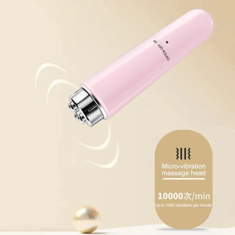 4 in 1 Electric Eye Massager Micro Vibration Facial Beauty Instrument for  Relax Eye Dark Circles Eye Bags Puffiness Eye Massage