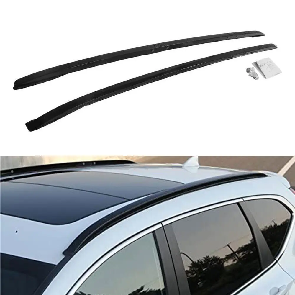 2Pcs Aluminum Roof Rail Cargo Racks Fits for Honda All New CRV CR-V 2017-2022