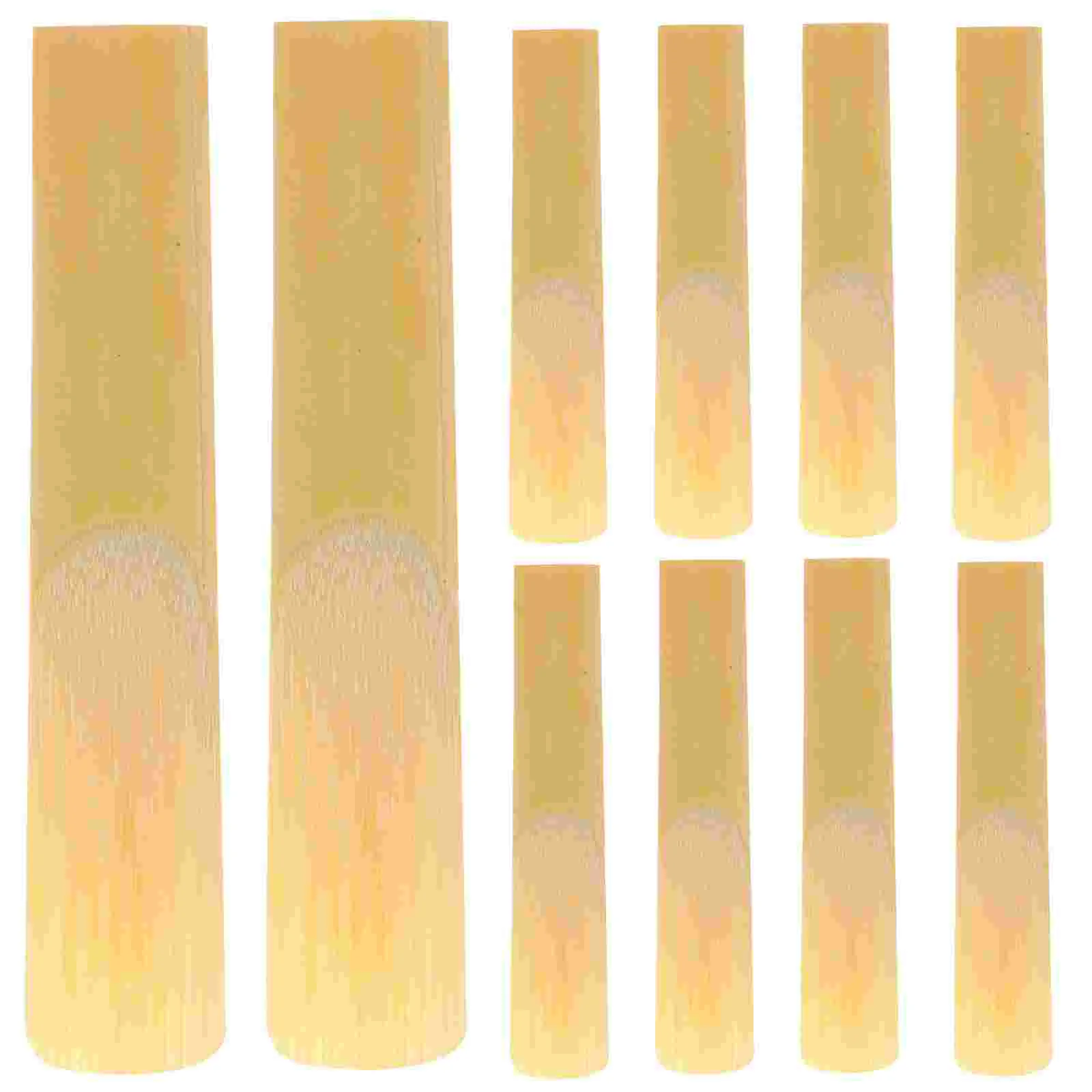 

10 Pcs Traditional Clarinet Reeds for Player Beginner Replacement Bass Performance