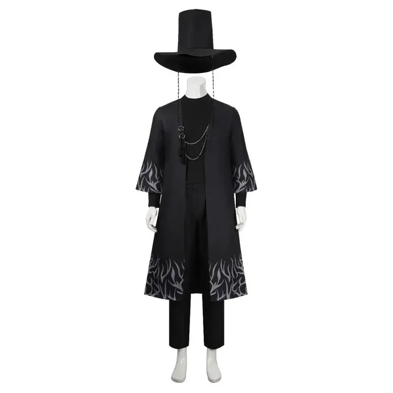 

Kpop Demon Slayer Jinu Boys Cosplay Costume Disguise Uniform Hat Idol Halloween Roleplay Outfit