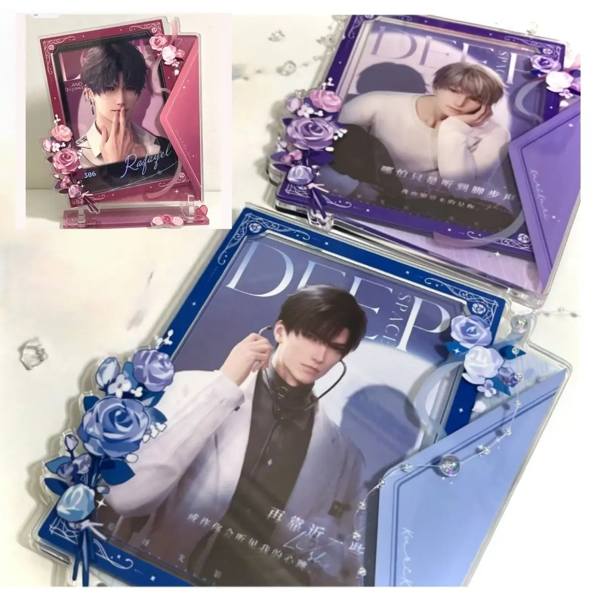 Аниме игра Love and Deepspace Rafayel Zayne Xavier косплей акриловые стоячие тарелки красивый настольный орнамент подарок на день рождения