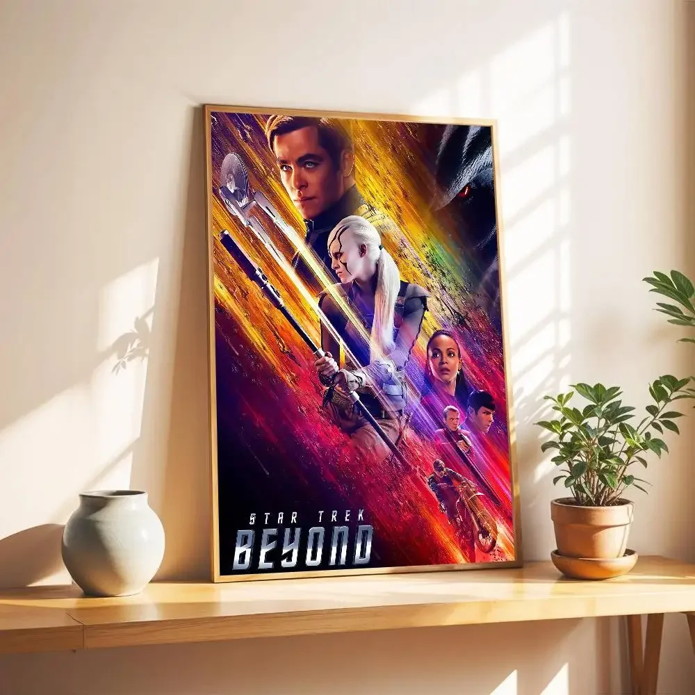 Classic Movie S-Star T-Trek Classic Vintage Poster High Quality Print Waterproof Wall Art Sticker For Bar Living Room Decor Gift view 6