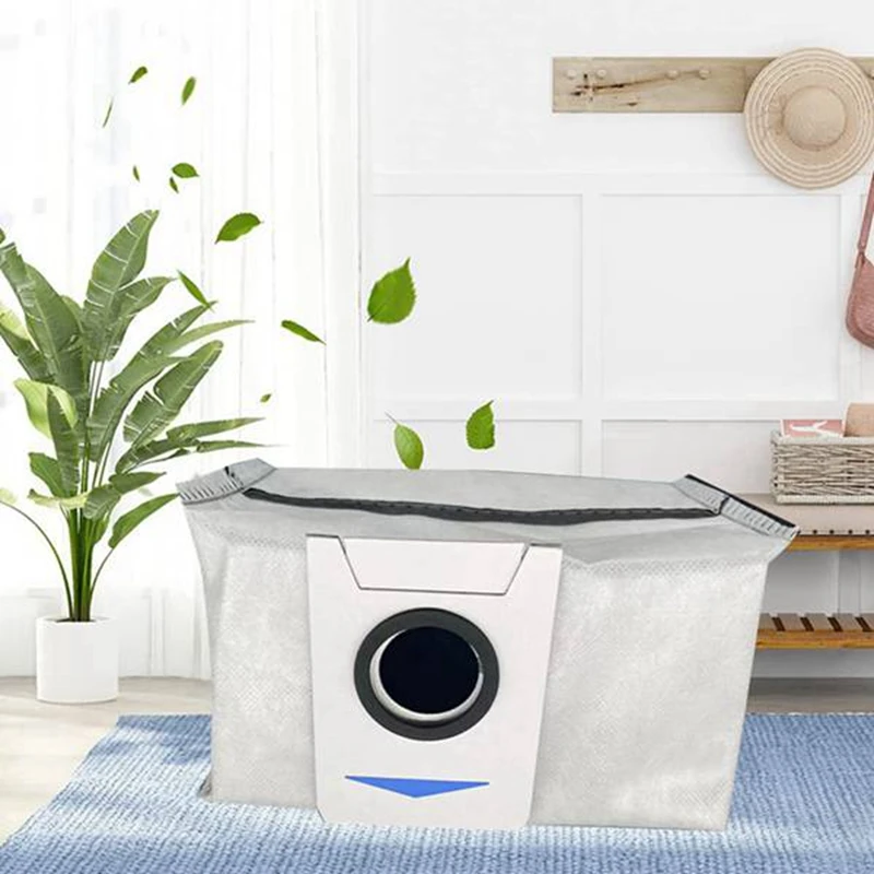 18 ชิ้นถุงเก็บฝุ่นอุปกรณ์เสริมสําหรับ Ecovacs Deebot T10 TURBO X1omni/Turbo X1S PRO/ T10S PRO / T20 PRO MAX