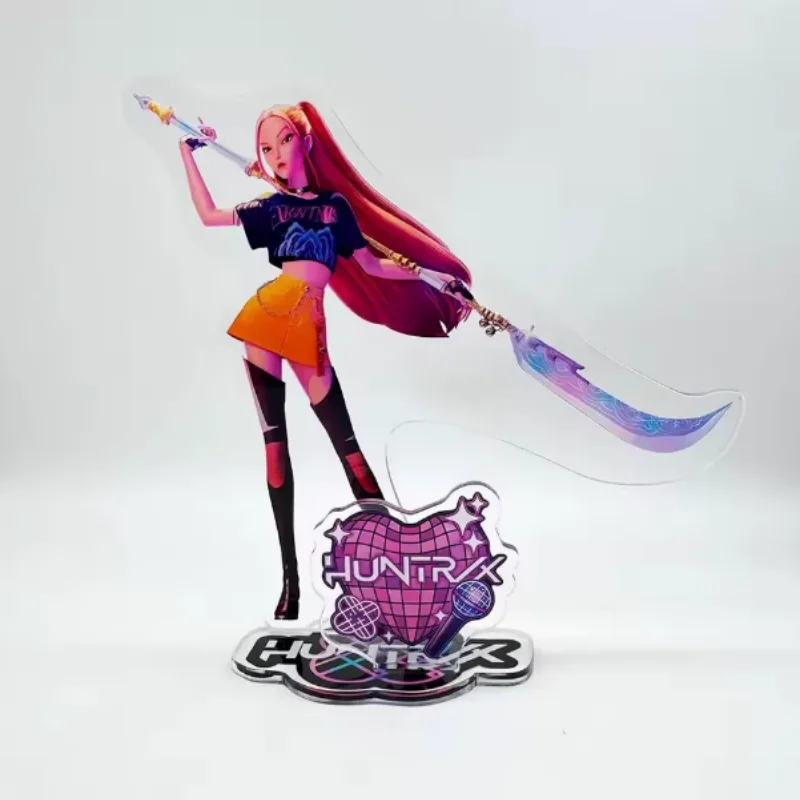 Acrylic Tabletop Decoration K-Pop Hunter Magic Girl Group Customizable Gift Collectible Anime Toys Keychain Phone Accessories
