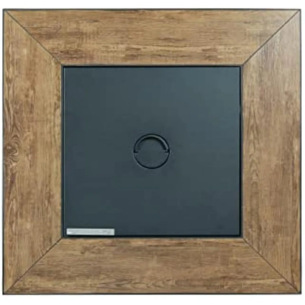 The Samuel foyer quadrado de gás de 30 polegadas com tampa