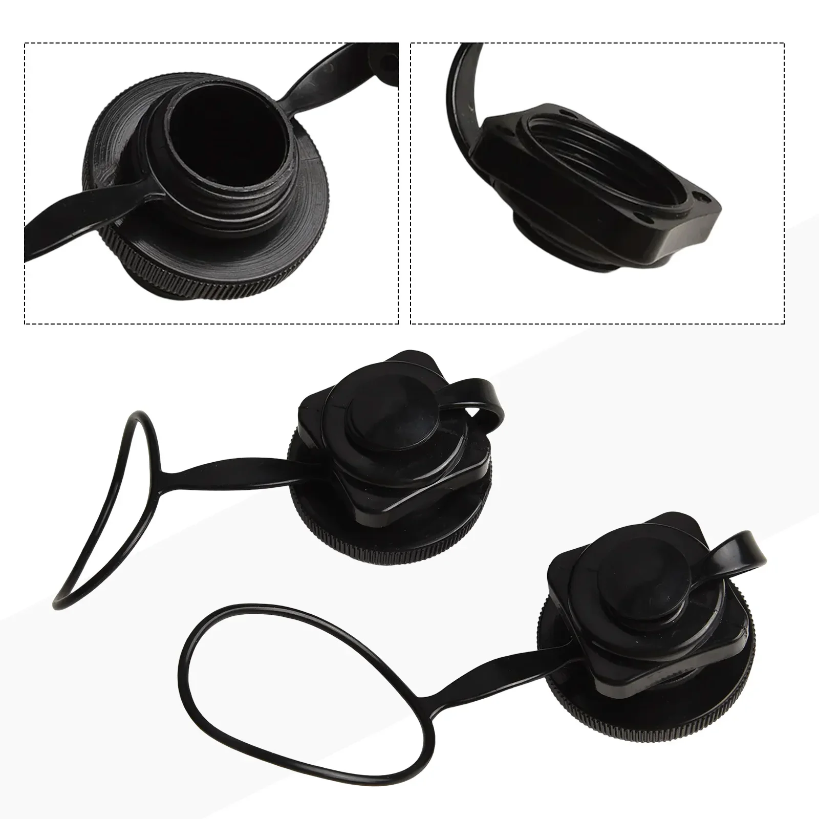 Set of 2 For Inflatable Boat Air Valves Compatible with Rafts and Kayaks Leak Resistant ABS Plastic Construction