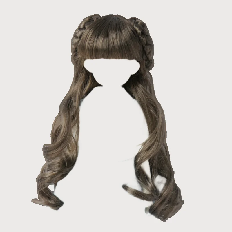 

JD125 1/6 1/4 1/3 Pretty Long BJD Syntheic mohair doll wig for size 6-7 inch 7-8inch 8-9inch doll BJD hair Fashion accessories