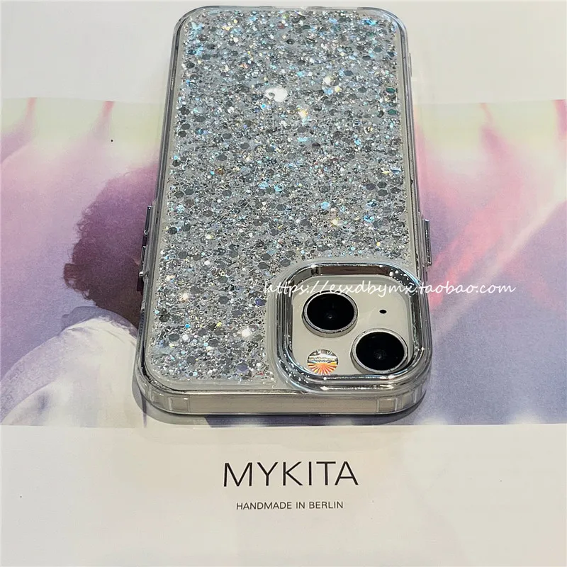 Silver Glitter Adhe…