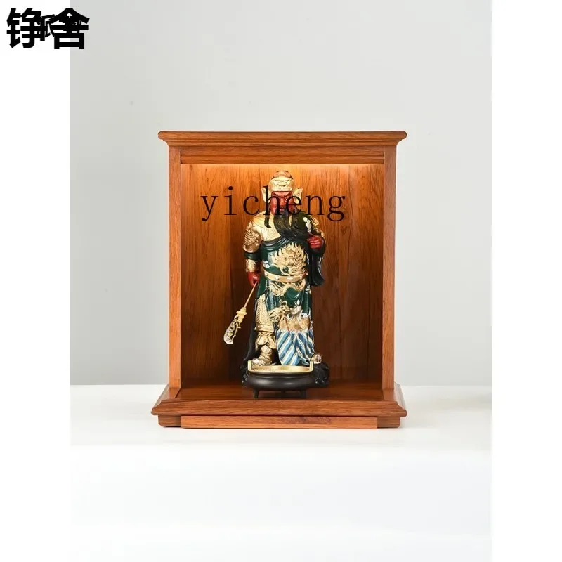 ZC Buddhist niche serving table Chinese simple incense table cabinet wall-mounted serving  incense table Buddhist niche