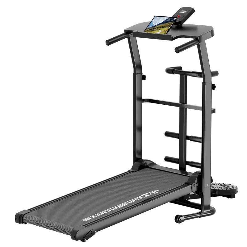 Caminadora eléctrica silenciosa, plegable, portátil, mecánica, para uso doméstico, para hacer ejercicio y fitness en interiores, caminadoras.