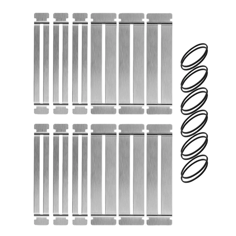 

6 set Fretboard Protector Stainless Steel Fingerboard Guard For Guitar Bass Maintenance Luthier Repair Tool Kit, Fret Leveling