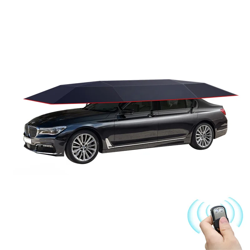 

Automatic mobile carport car parasol sun protection sun cover