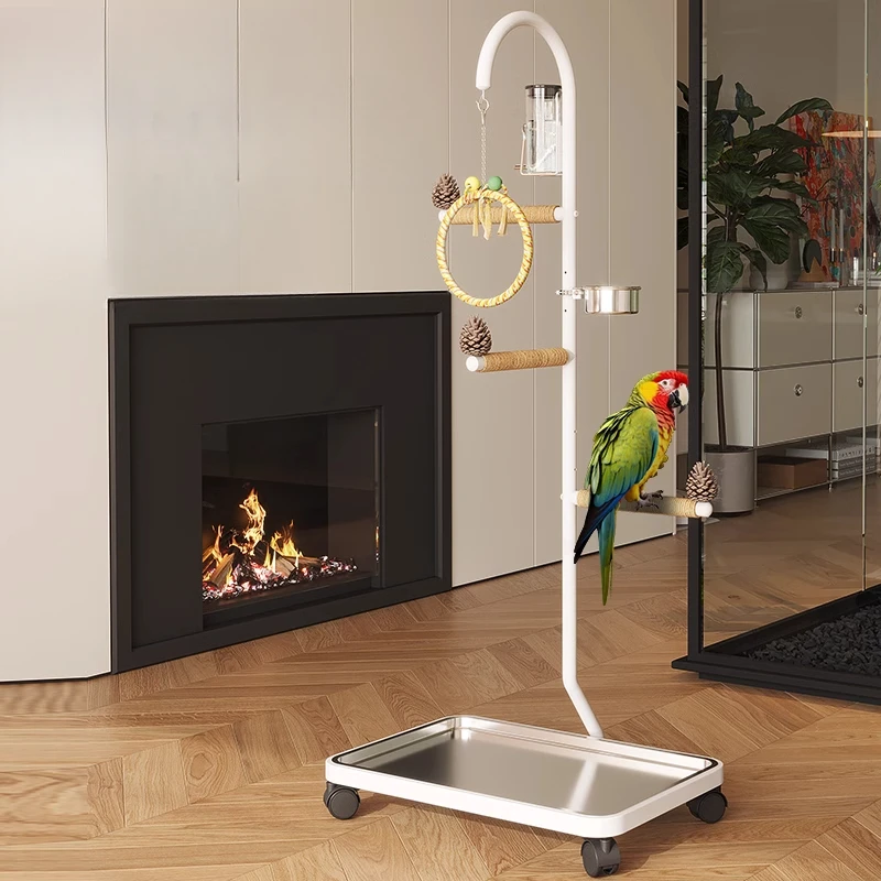 Parrot bird station frame landing medium and large bird training supplies