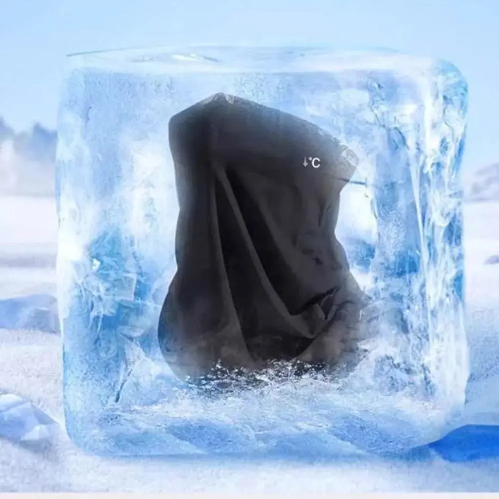 New UPF50+ Ice Silk Mask Neck Protection Anti-UV Sun Protection Scarf Quick Drying Polyester Sunscreen Veil Unisex