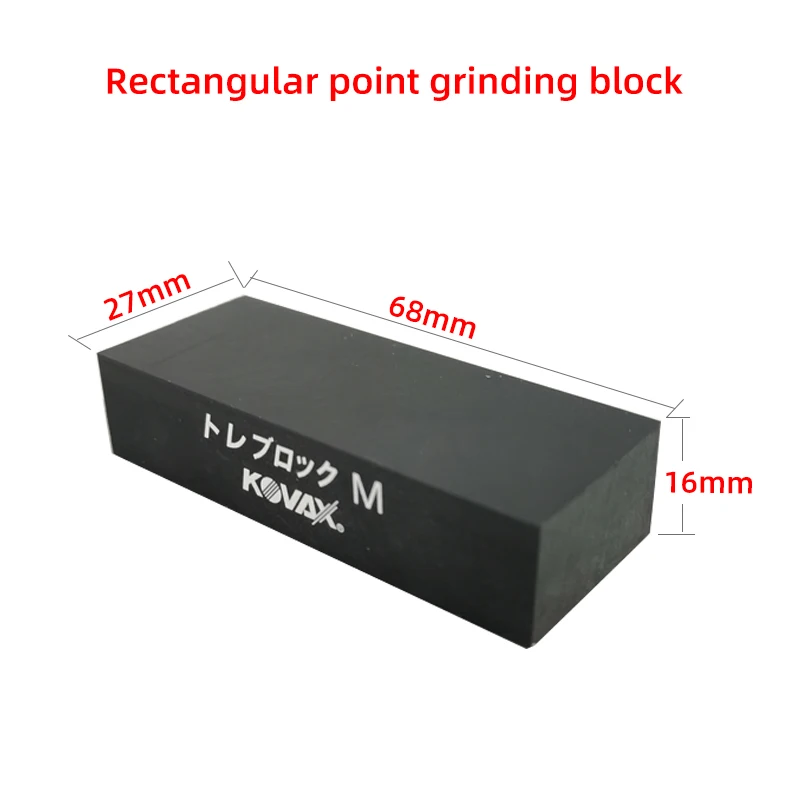 

Authentic Japanese kovax Sandpaper Pad 68x27MM Rectangular Dori Kiter Block Toleblock M