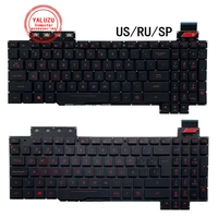 US/RU/SP nuevo teclado de ordenador portátil para ASUS FX503 FX503V/VM FX503VD FX63 FX63V FX63VD FX63VM FZ63 FZ63V ZX63V ZX63VE GL503 GL503V/VS