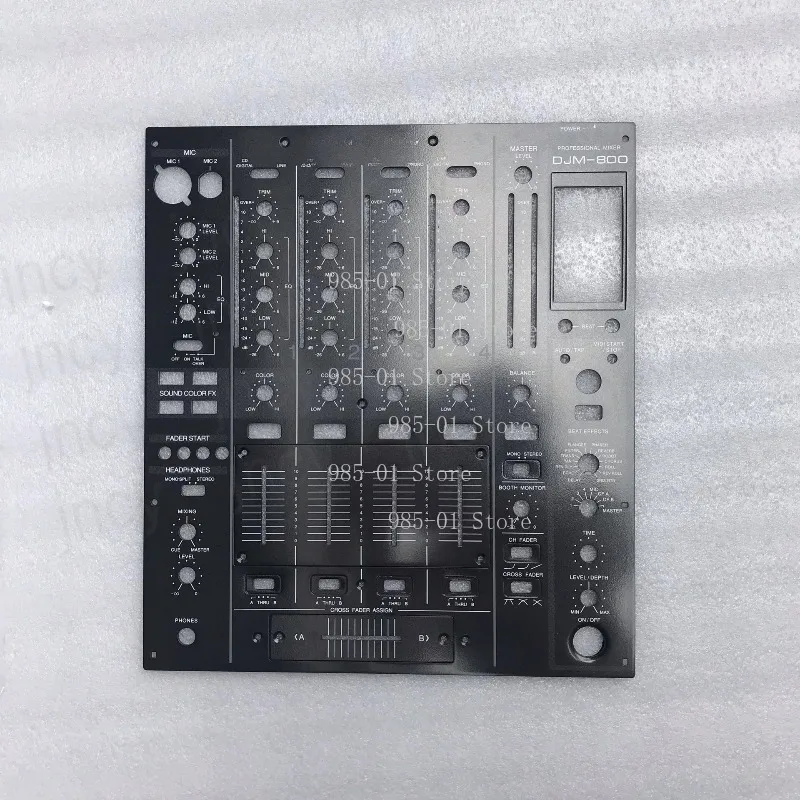 DJM-800 Mixer Full Faceplate Set, Original New Front Panel Complete Replacement for DJM800