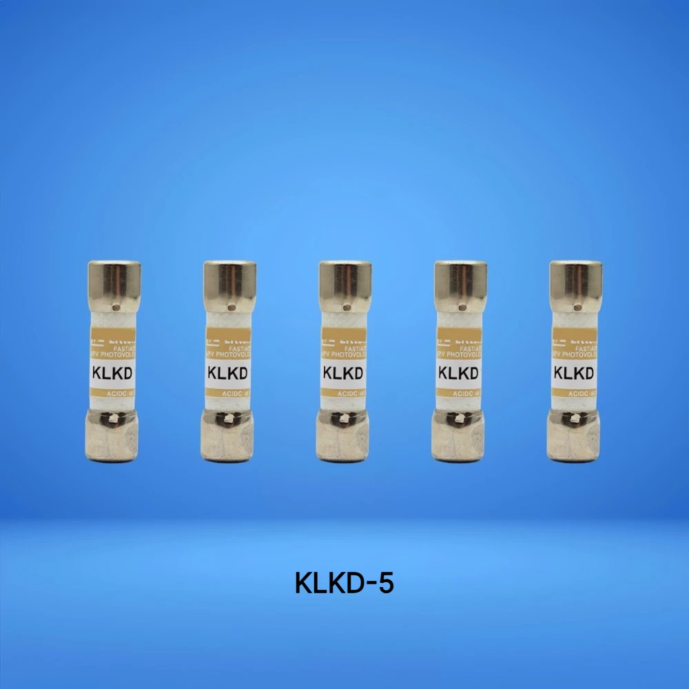 KLKD-5 Fast Acting Midget Cartridge Fuse 5A 600VAC Circuit Protection 【10-Pack】 OEM
