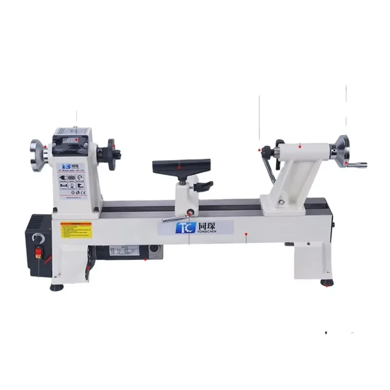 The 900W Mini Digital Display Woodworking Lathe Can Process Wood with a Length of 450 Millimeters at an Affordable Price