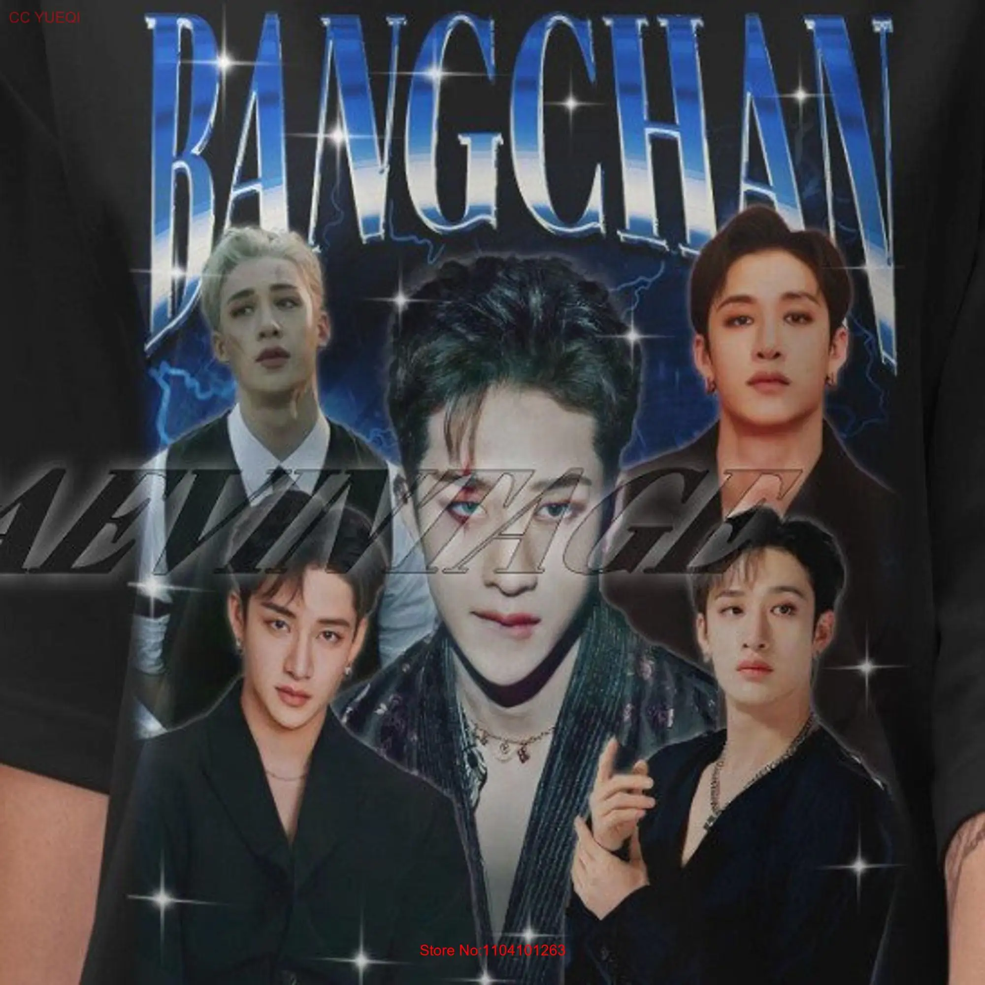 Bang Chan T Shirt Retro Kpop Bootleg Vintage For Her Birthday  long or short sleeves