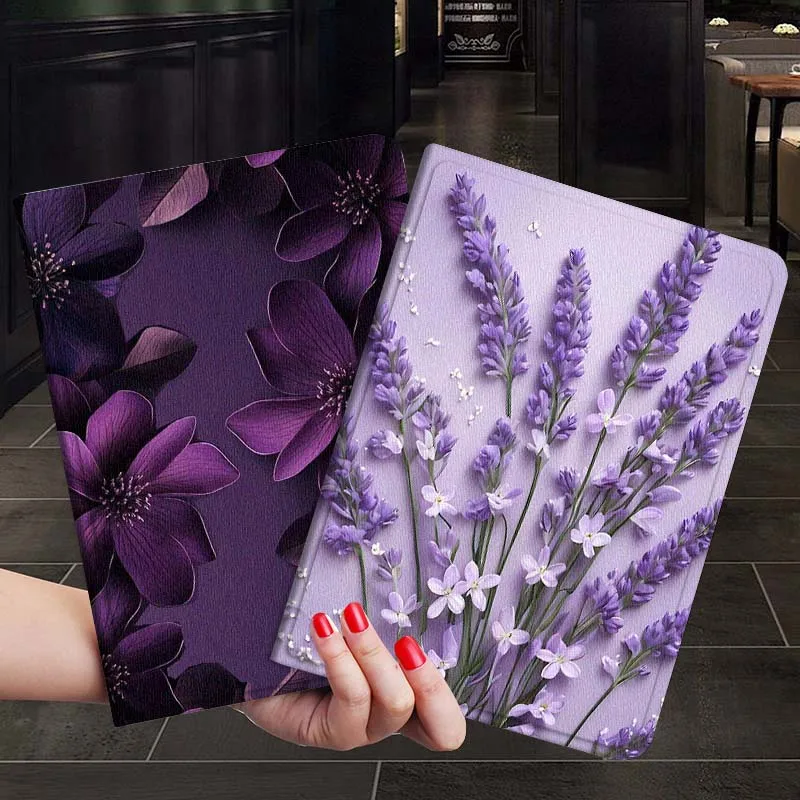 

Чехол для планшета с ретро-цветочным узором, популярный подарок для Xiaoxin Lenovo Tab P12 Extreme Legion Y900 Idea Pro GT 12.1 2025, складной чехол для планшета