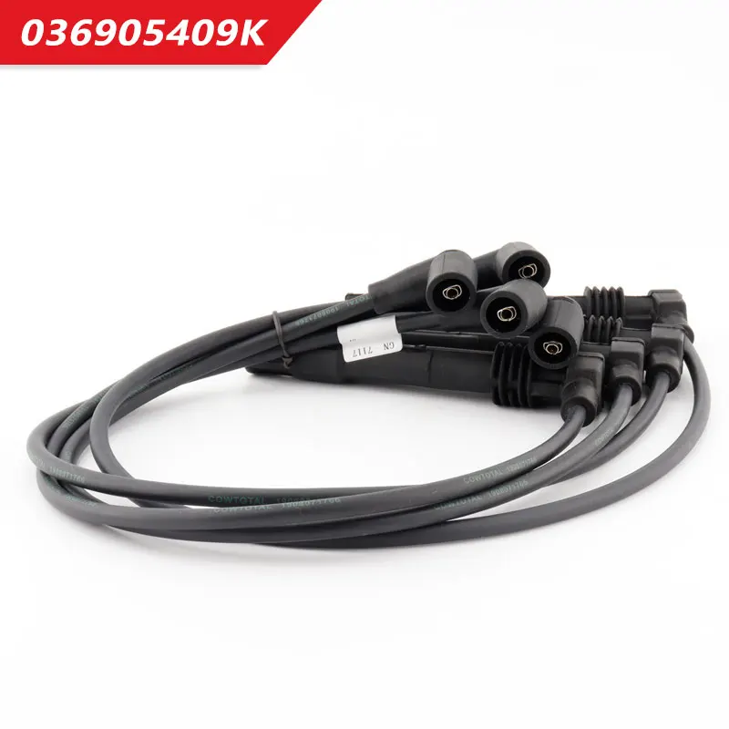 

Ignition Cable Kit Spark Plug Cable 036905409K 36905483G For VW Bora Polo Golf IV Audi A2 Seat Ibiza Leon Toledo Skoda Fabia