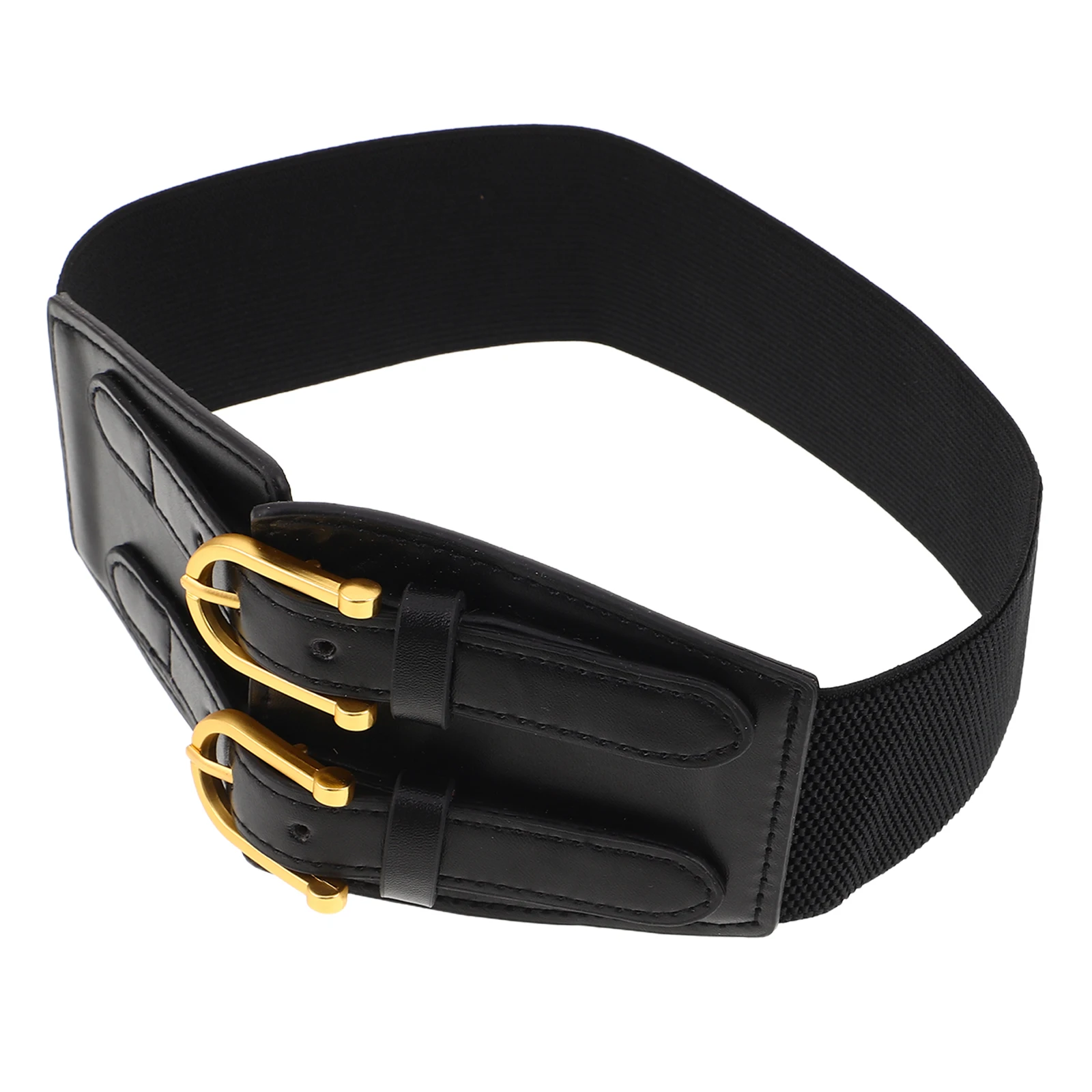 

Korean Fashion Women's Retro Belt Miss Polyester Adjustable Crop Shirt Tuck Band