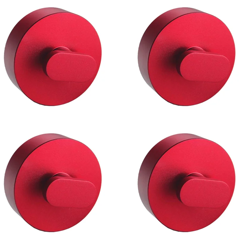 

VC-Innovative-Auto, комплект из 4 шт., красный алюминиевый домкрат с заготовкой, накладка для Corvette C5 C6 Z06, детали Corvette