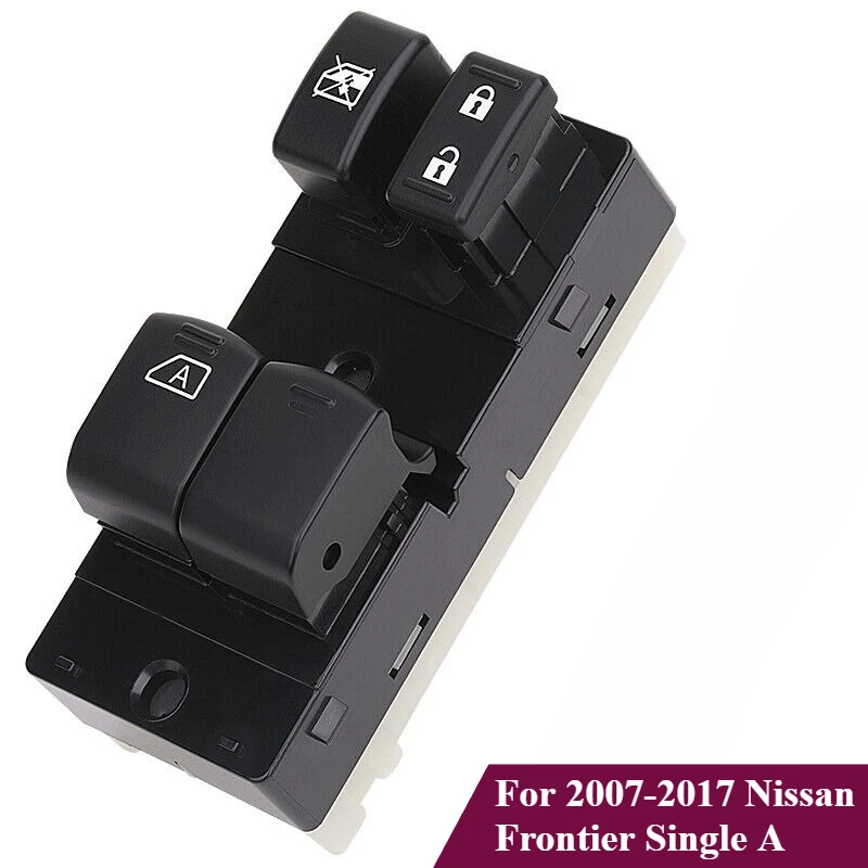 مفتاح التحكم الرئيسي في النافذة لسيارة نيسان فرونتير 2007-2017 25401-ZP50A فردي أ