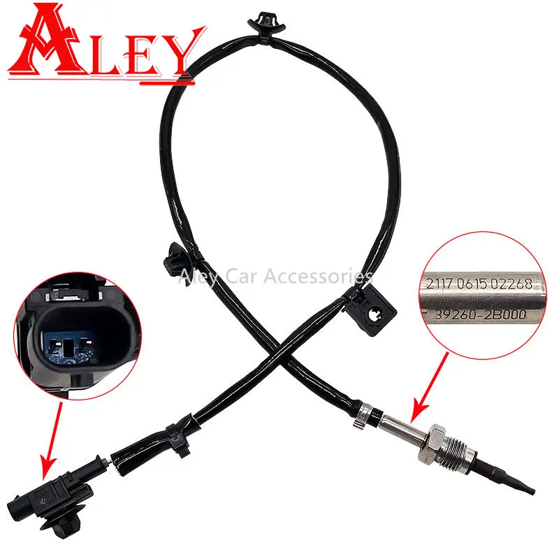 Original New 39260-2B000 392602B000 39260 2B000 Exhaust Temperature Sensor EGT Exhaust Gas Temp Sensor For Hyundai Festa 2018