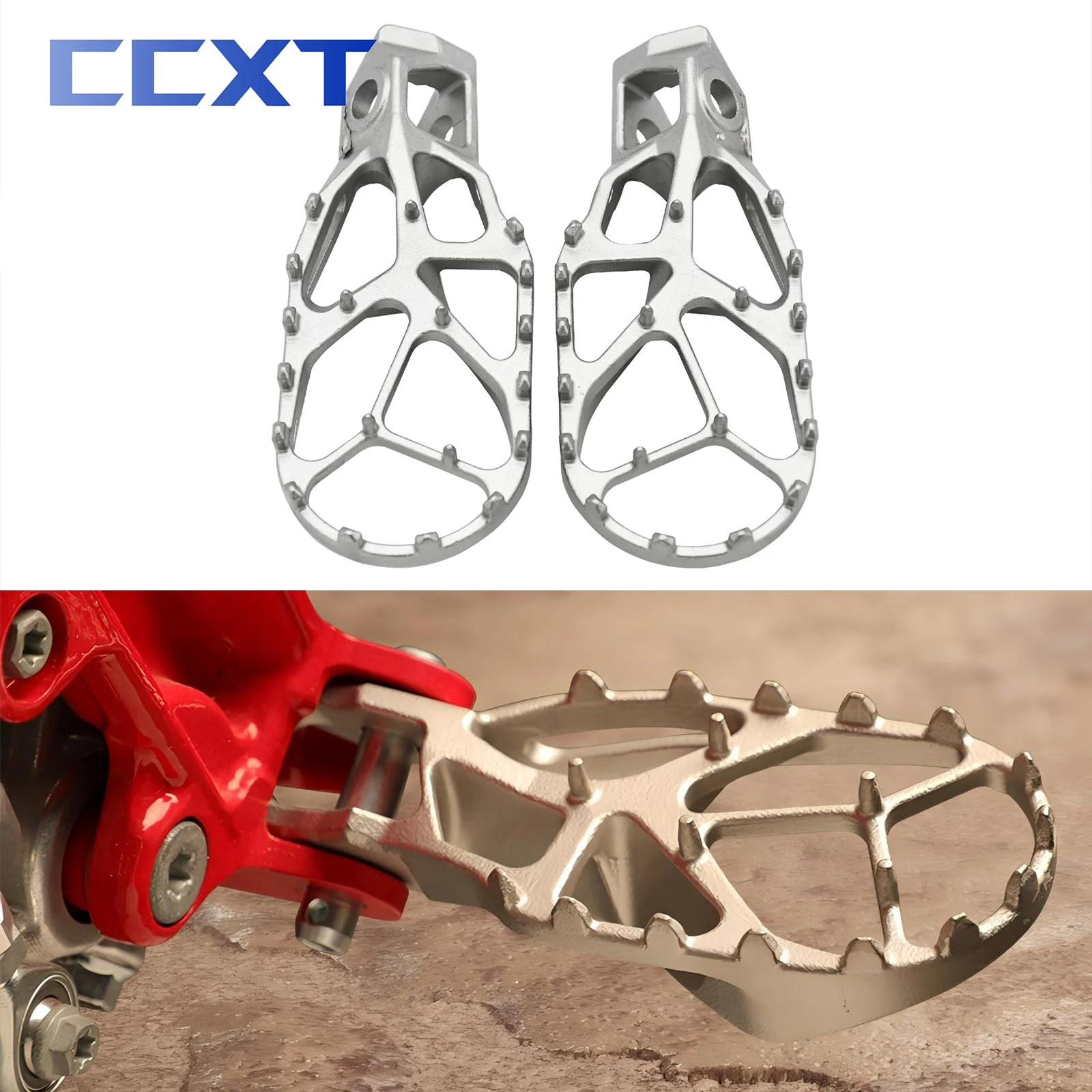 دراجة نارية أوتاد القدم مسند القدم مساند الدواسات ل Husqvarna FC FX TC TX ل KTM EXC EXCF SX SXF XC XCF XCW 2023-2024