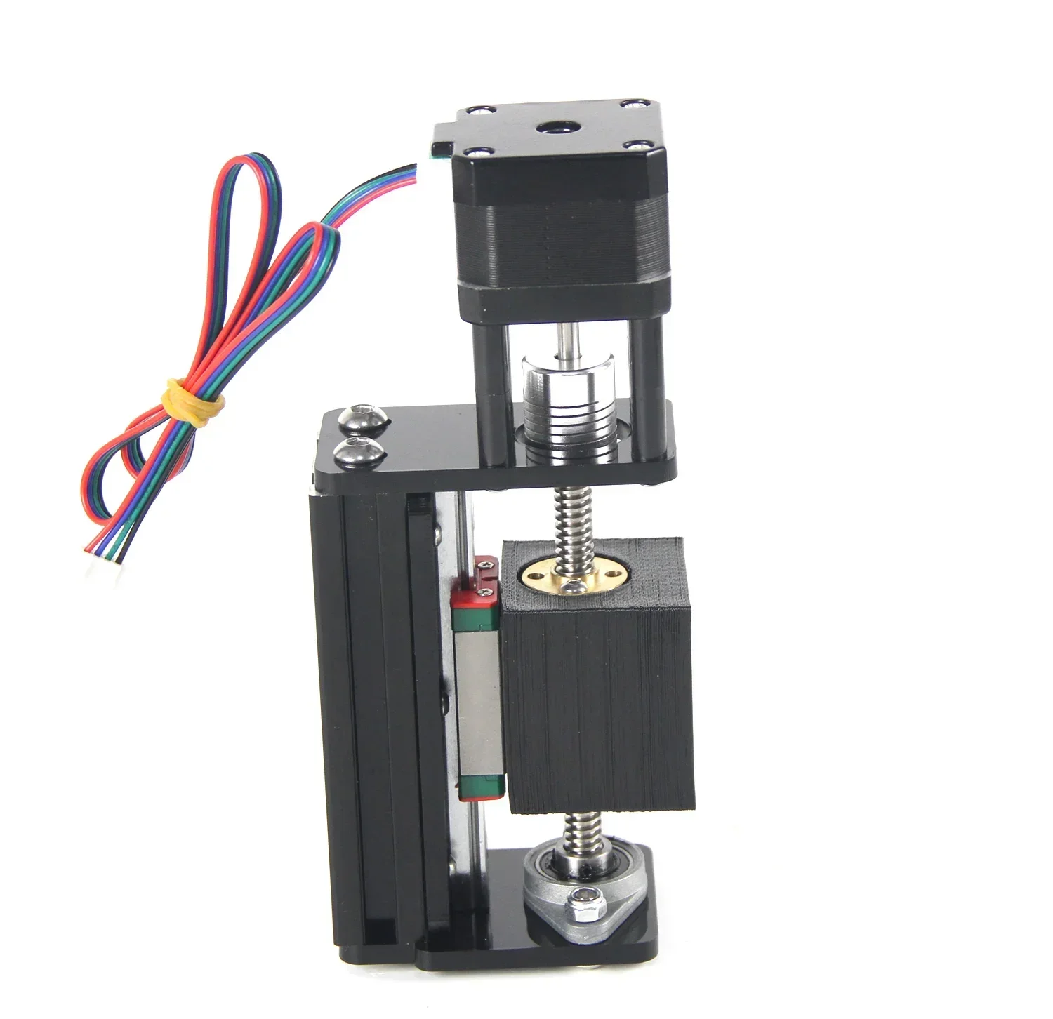 new brand Trapezoidal Screw Rod Sliding Table Z-Axis 42 Stepper Motor Linear Guideway Module Industrial Manipulator