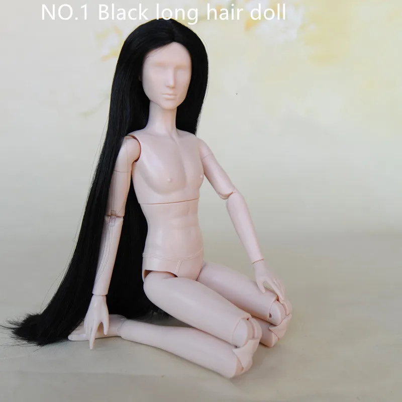 Round Yuan Chinese Male Doll Toys 20 Joints Flexible Body BJD Boy Doll Long Short Hair Male Doll Heads Collection Toy Figures