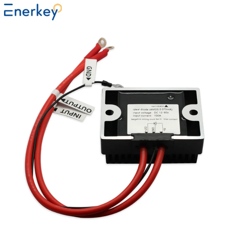 Enerkey Ideal Diode 100V 100A Sufficient Current Photovoltaic Solar Base Station Industrial Control Redundancy Switching