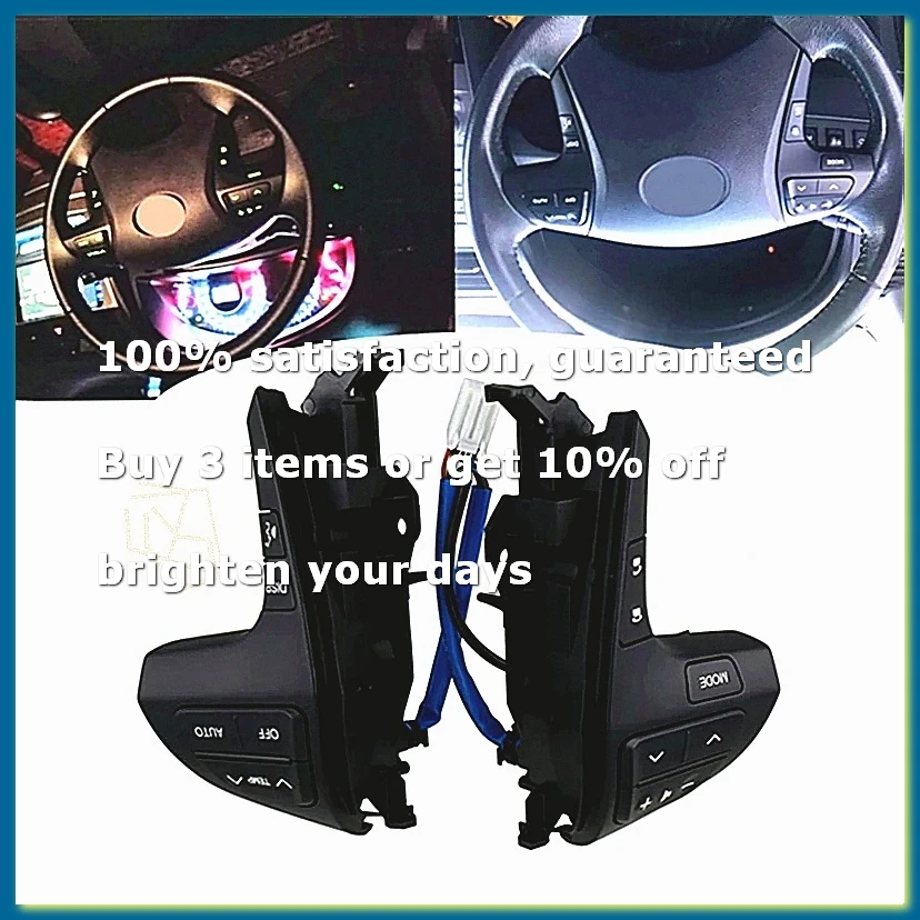 Steering Wheel Audio Control Button with Bluetooth 84250-0K020 for 2009-2012 2011-2013