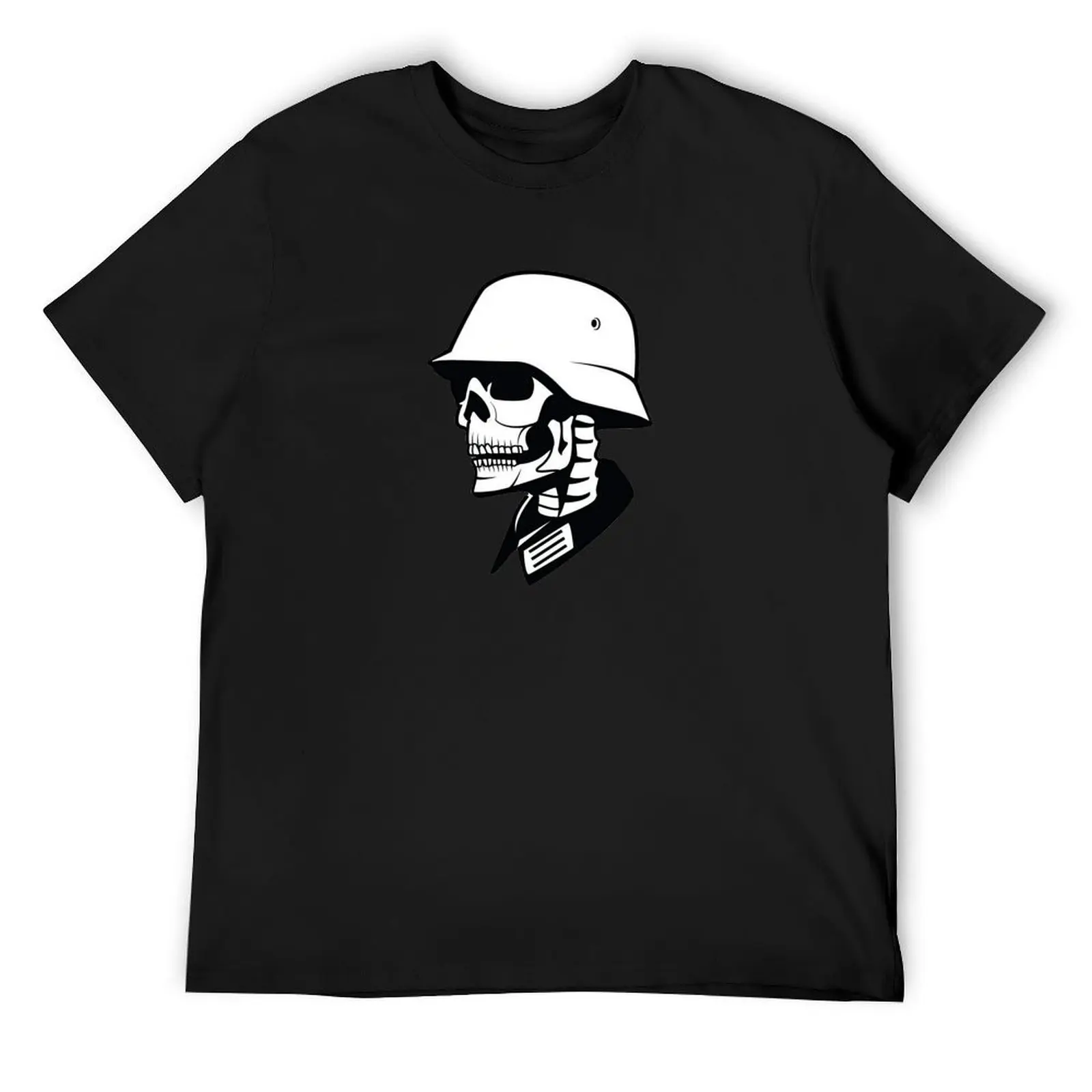 

skull of a solider T-Shirt sweat essential t shirt oversizeds mens t shirts pack