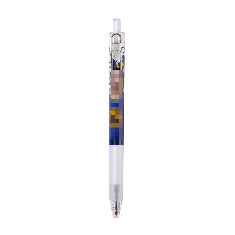 Creative basketball star metal hook press pen student Idol gel pen examination pen office stationery wholesale Glass pen