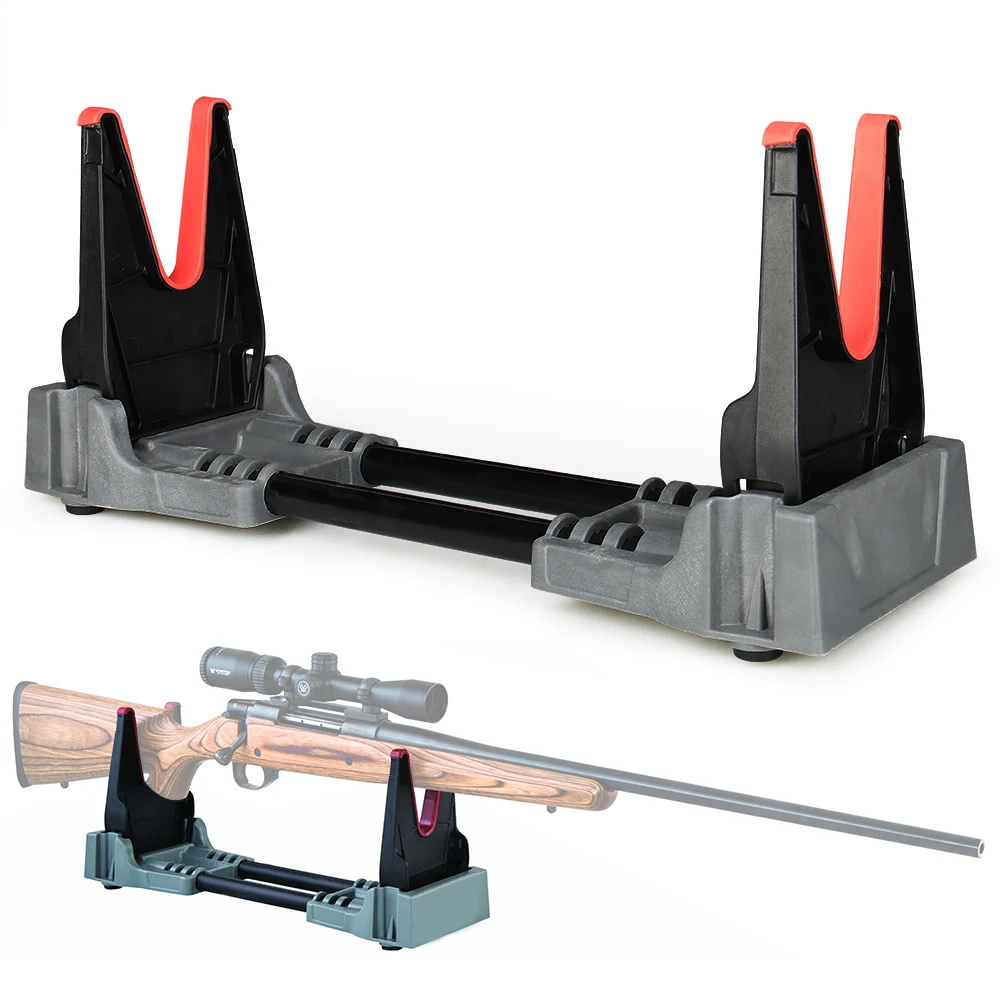 

2025 New Gun Display Cradle Holder Bench Rest Wall Stand Airguns Stands Rack Rifle for AR15 AR10 M4 M16 AK47 AK74 Airsoft