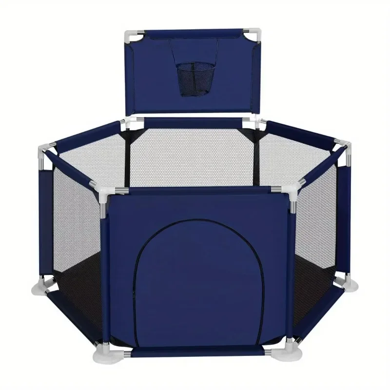 

Foldable Lightweight Breathable Mesh Safe Play Sports Baby Toy Fence Indoor and Outdoor Use