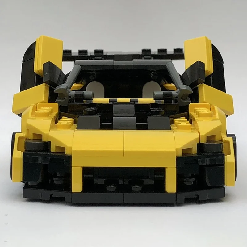 396 pçs moc grátis mclarenesd senna abertura cidade modelo blocos de construção presentes natal arquitetura diy idéia brinquedos educação crianças