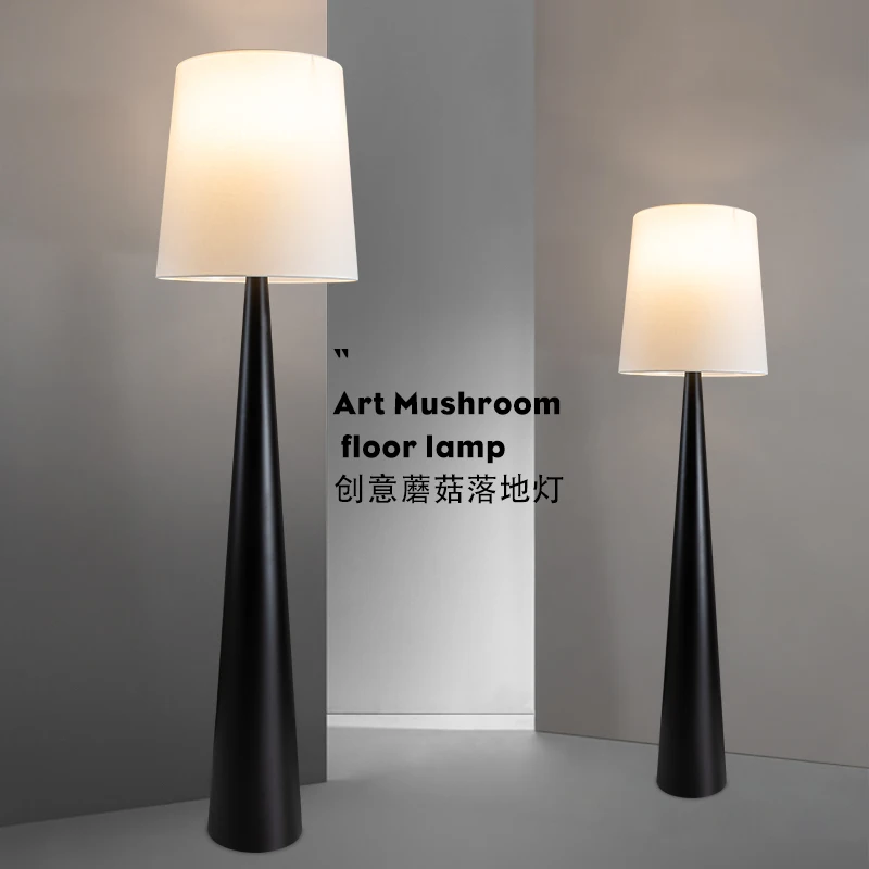 Italian mushroom lamp, Nordic light luxury net celebrity, living room, bedroom, floor lamp, designer model room, famous place,