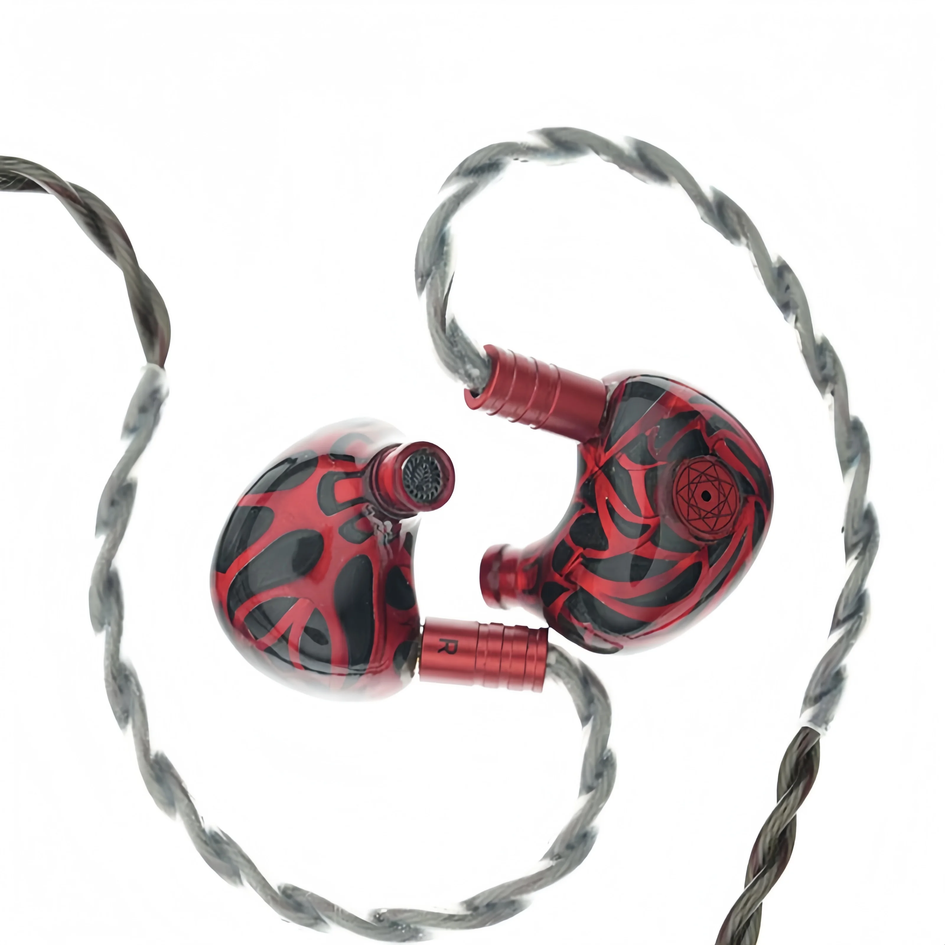 ARTPICAL Satan 2DD+4BA+4 Planar Hybrid IEM Crossover Hifi Music Monitor Studio Audiophiles Musicians 0.78mm 2Pin 3D Earphones