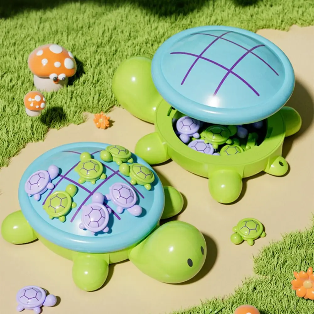 

Creative Magnetic Chess Game Turtle Design Cartoon Strategy Board Games Portable Magnetic Magnetic Brain Game Kids Puzzle Toy