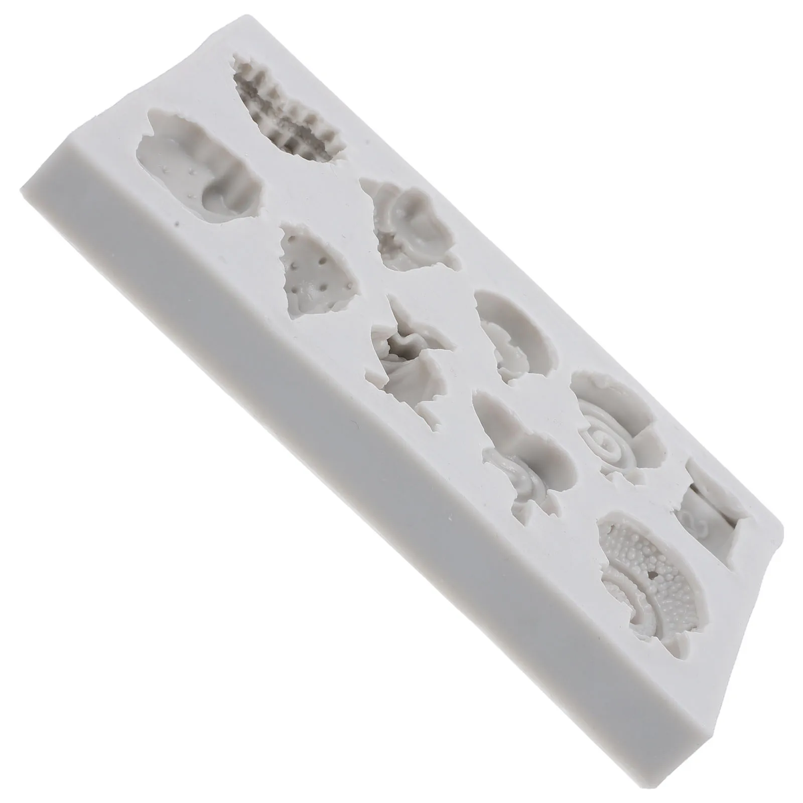 

Polymer Clay Mold Ice Cream Shaped Durable Smooth Surface Silicone Craft Mold Jewelry Making Clay Earrings DIY Resin Charm Tool