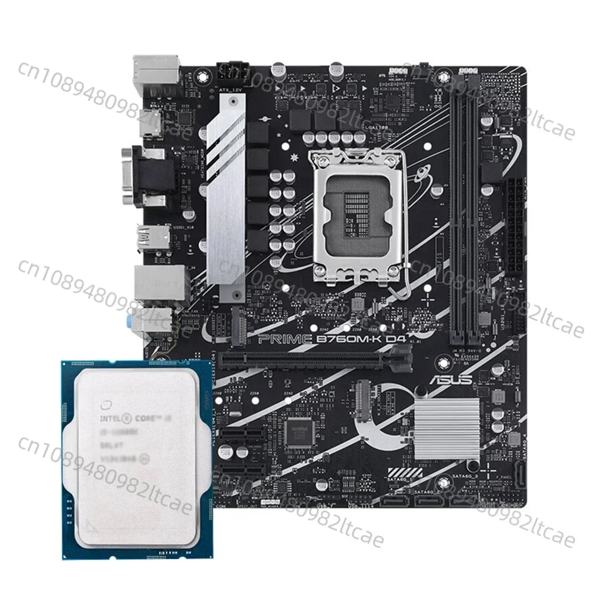 For Intel 12Th Generation I3 12100f/12100 Loose Chip B660/760 H610 Main Board CPU Set