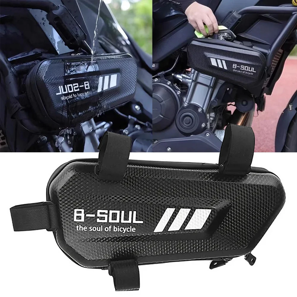 

Мотоциклетный водонепроницаемый жесткий треугольный боковой чехол для Kawasaki versys 1000 650 Vulcan S NINJA 400 500 1000SX Z 900/650/750