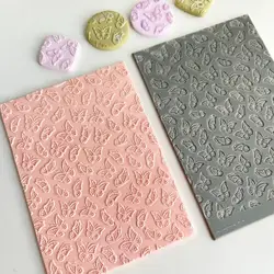 Polymer Clay Texture Sheets, Clay Texture Mat for Making Earrings Jewerly, Polymer Clay Earrings Tools  Polymer Clay Earring